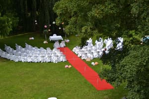 thumbnail: Outdoor wedding area