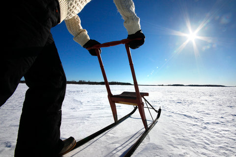 Activities Kicking Sledge