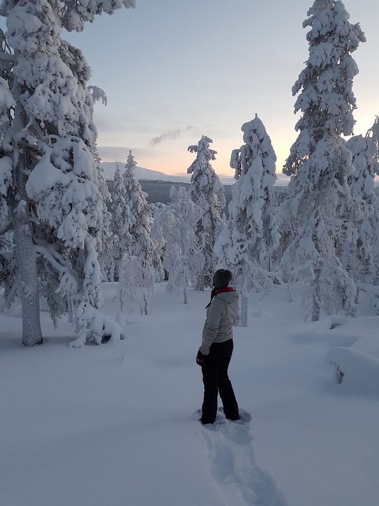 Snowshoeing