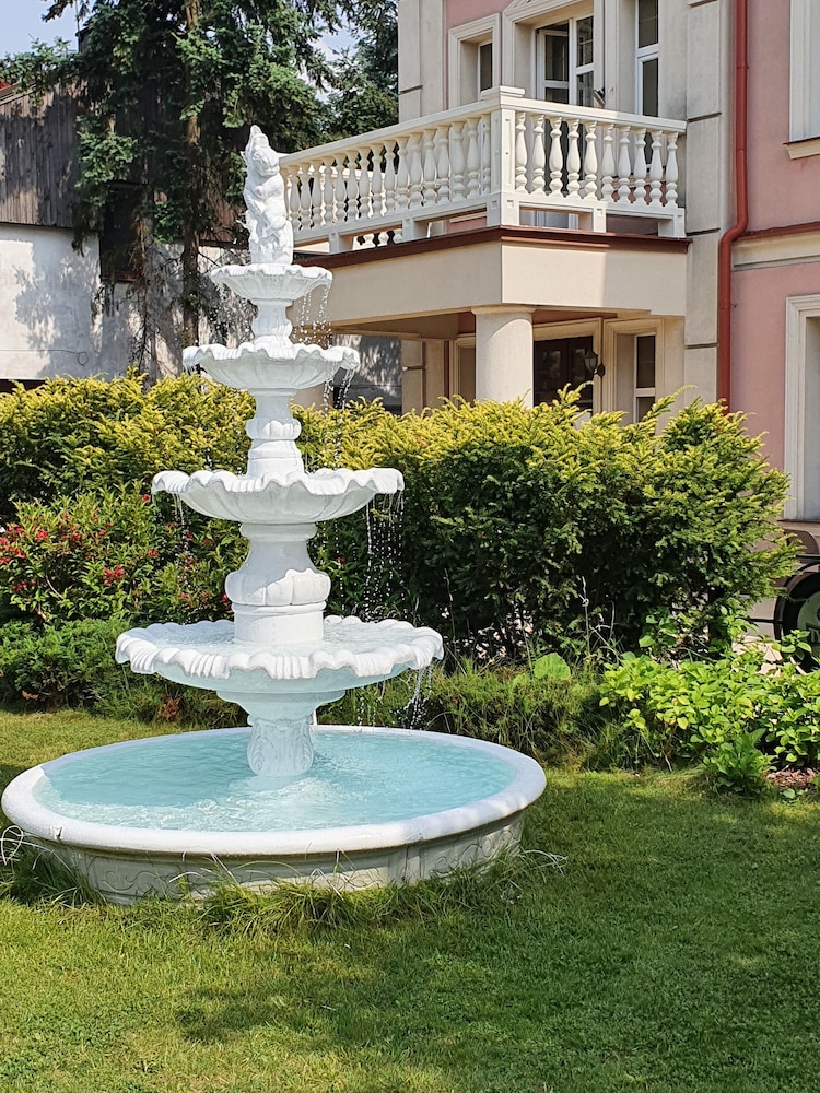 Outdoor wedding area