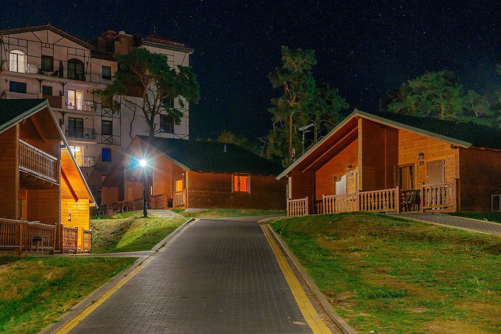 Front of property - evening/night