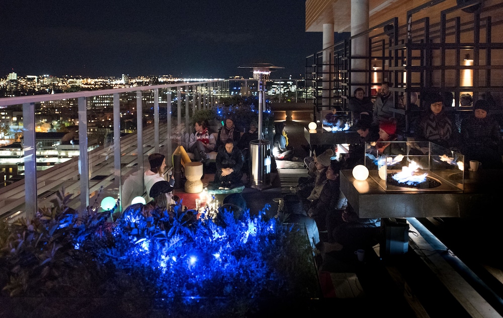 Rooftop terrace
