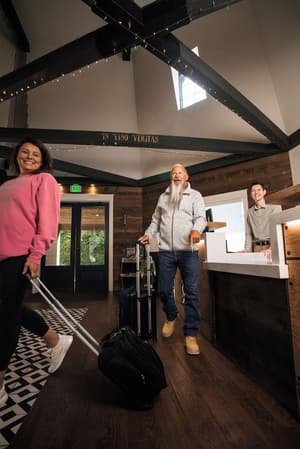 thumbnail: Check-in/check-out kiosk
