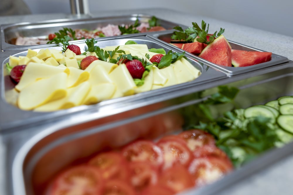 Breakfast buffet