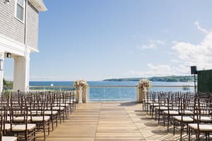 thumbnail: Outdoor wedding area