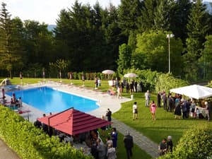thumbnail: Outdoor wedding area