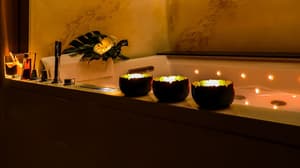 thumbnail: Indoor spa tub