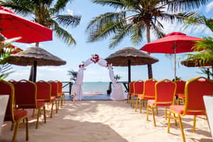 thumbnail: Outdoor wedding area