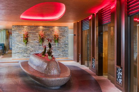 Spa Lobby and Saunas