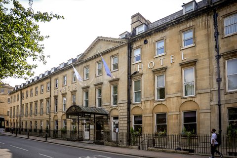 Exterior of hotel