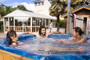 thumbnail: Outdoor spa tub