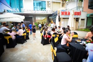 thumbnail: Outdoor banquet area