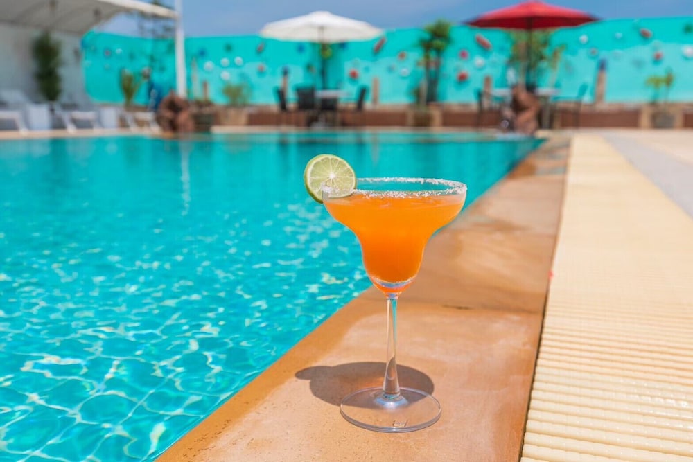 Rooftop pool