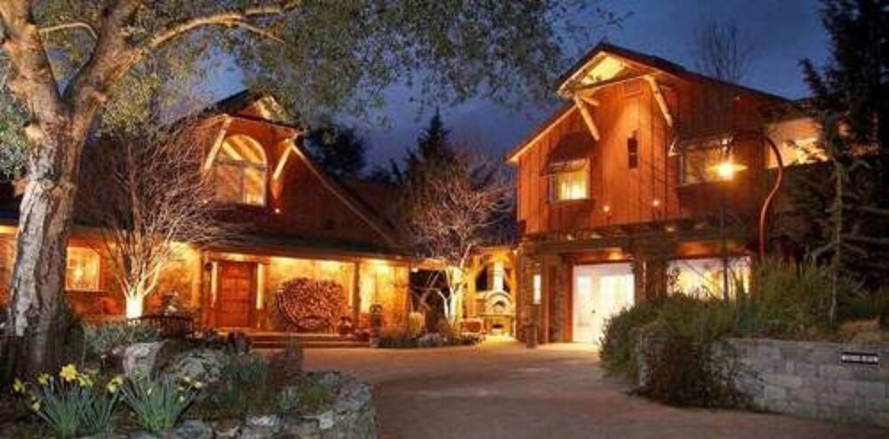 Front of property - evening/night