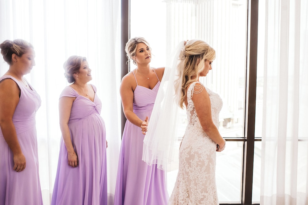 Indoor wedding