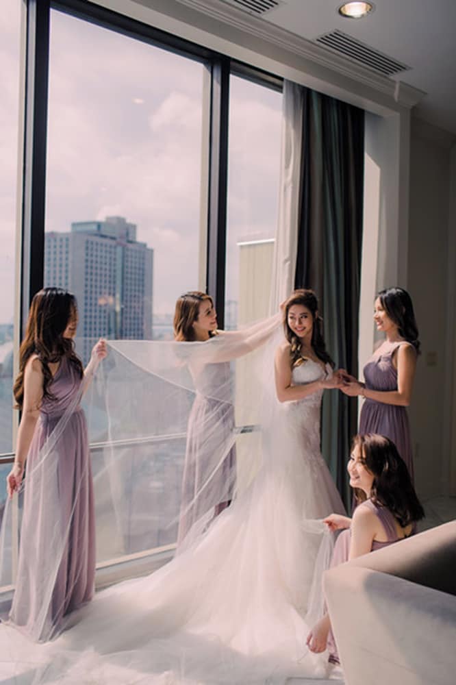 Indoor wedding