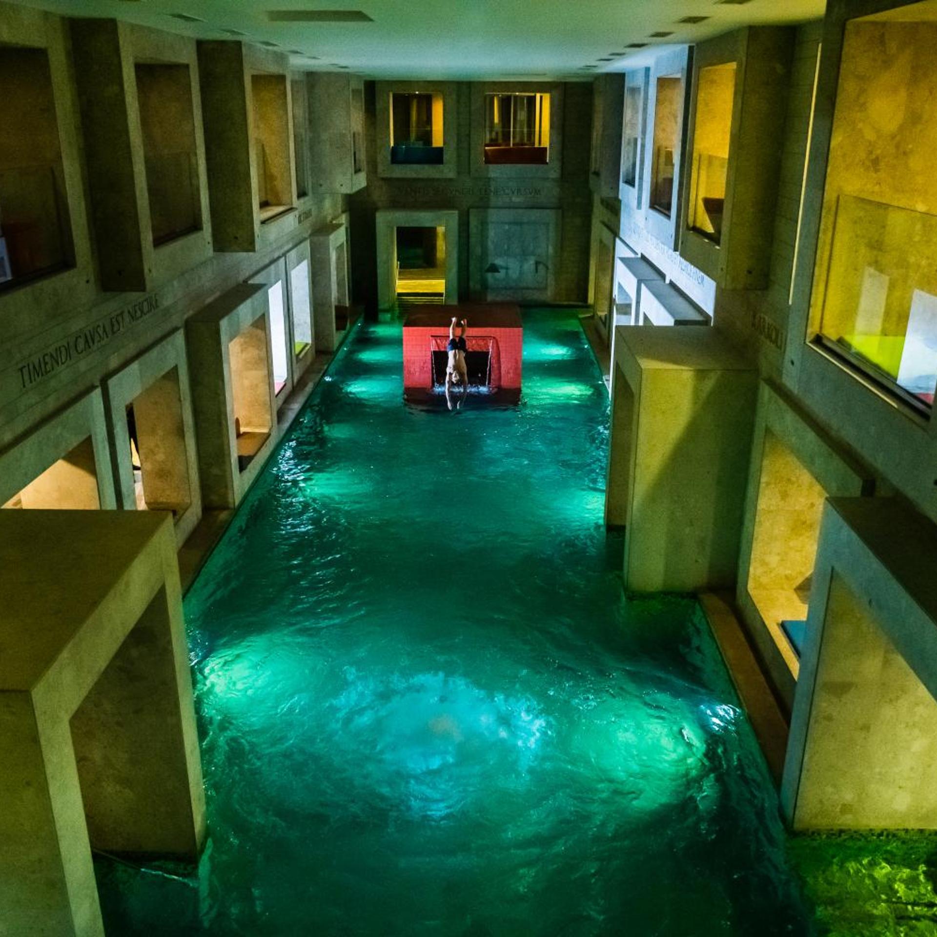 Swimming pool-spa