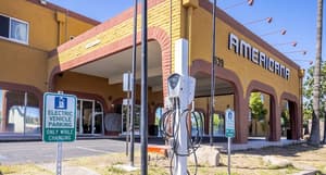 thumbnail: Electric vehicle charging station