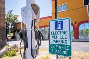 thumbnail: Electric vehicle charging station