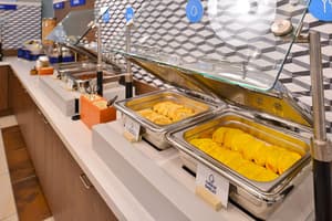 thumbnail: Need protein? Omelets & fresh cooked scrambled eggs for breakfast.