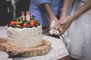 thumbnail: Outdoor wedding area