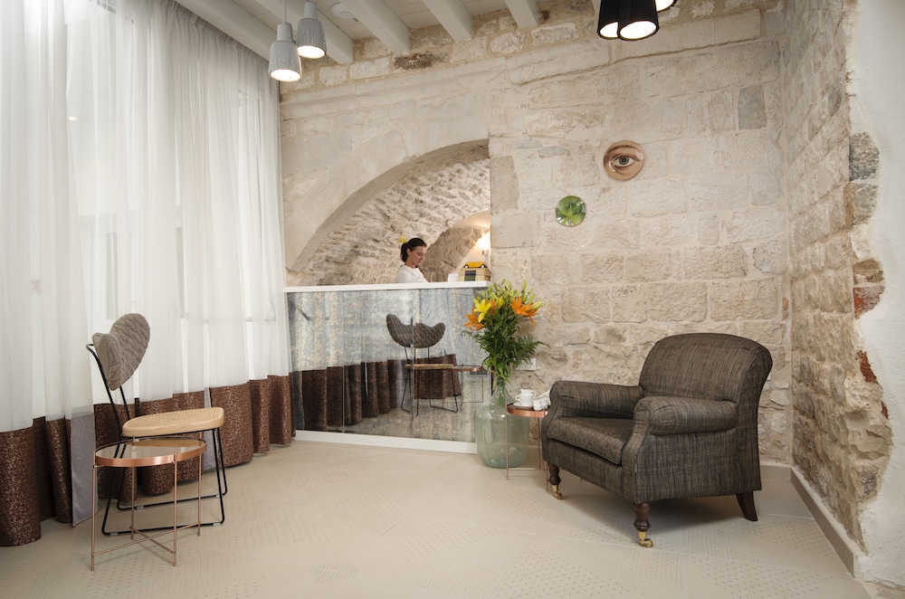 Interior entrance
