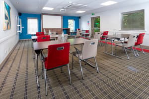 thumbnail: The Monmouth room is ideal for meetings of up to 40 attendees.