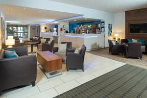 thumbnail: Make yourself at home in our welcoming lobby area.