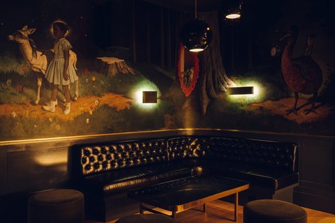 Allegory Bar Mural