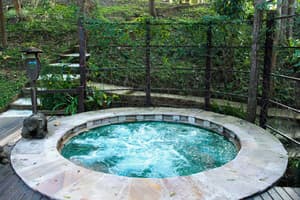 thumbnail: Outdoor spa tub