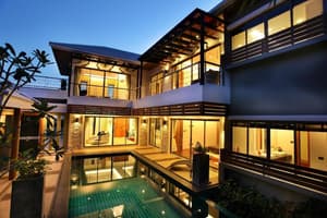 thumbnail: Outdoor spa tub