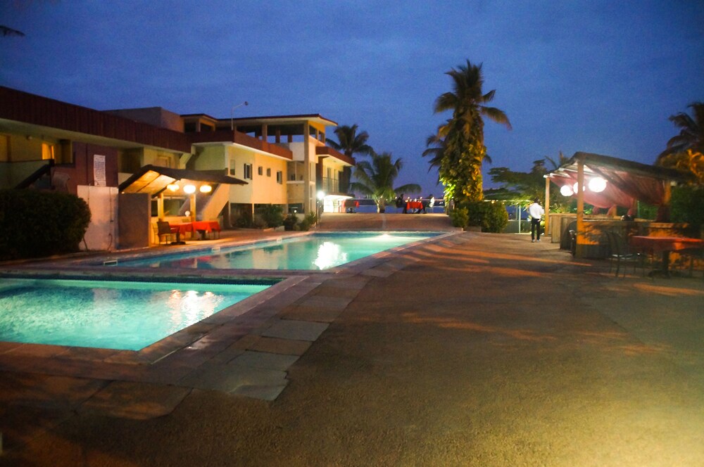 Front of property - evening/night