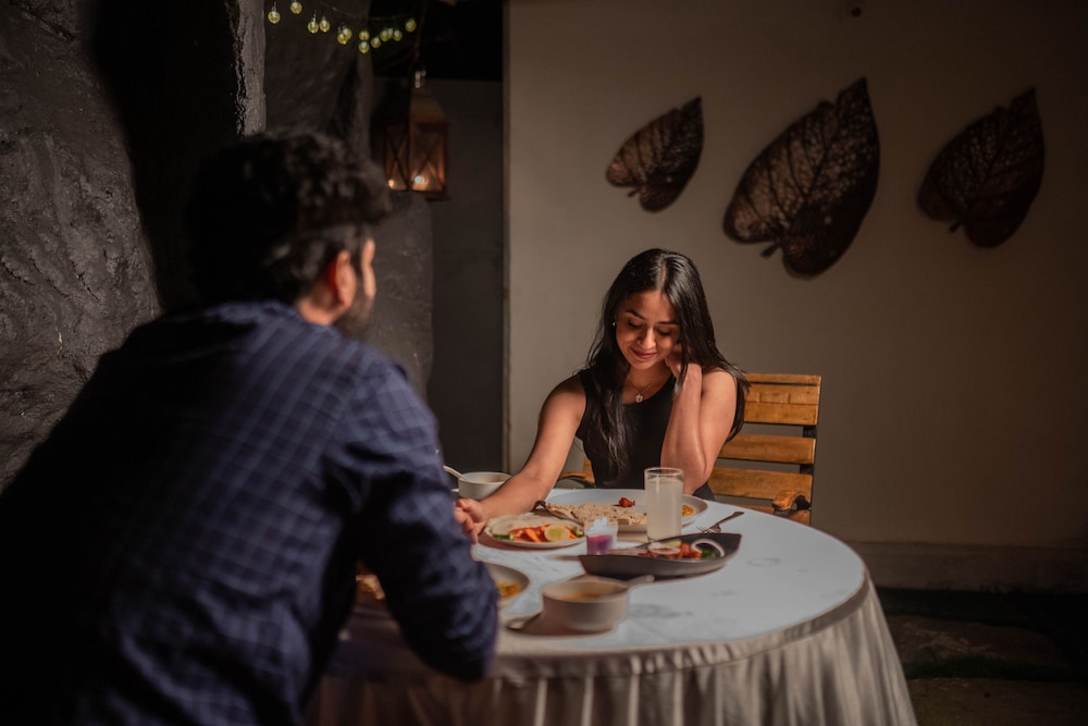 Couples dining