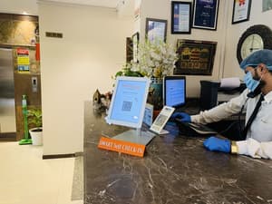 thumbnail: Check-in/check-out kiosk