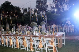 thumbnail: Outdoor wedding area