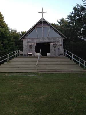thumbnail: Outdoor wedding area