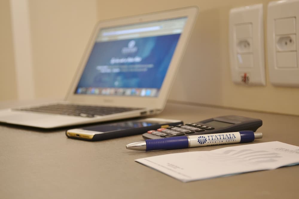 In-room business center