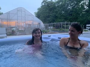 thumbnail: Outdoor spa tub