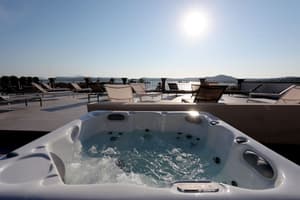 thumbnail: Outdoor spa tub
