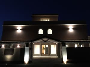 thumbnail: Front of property - evening/night