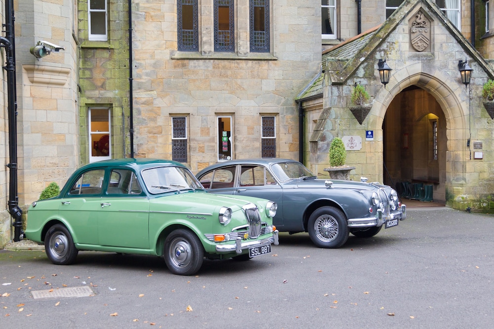 Outdoor wedding area