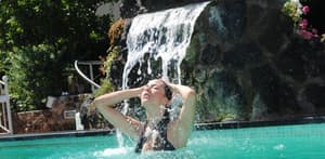thumbnail: Pool waterfall