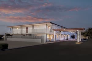 thumbnail: Front of property - evening/night