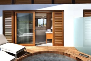 thumbnail: Outdoor spa tub