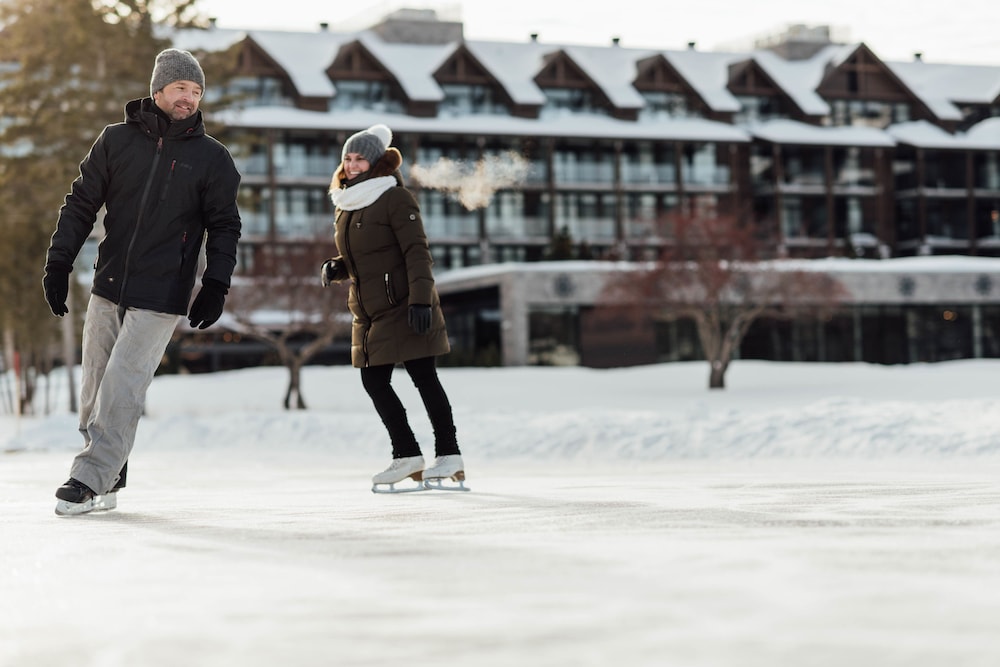 Ice skating