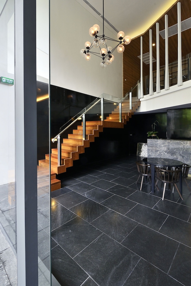 Interior entrance