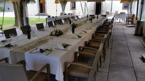 thumbnail: Outdoor banquet area