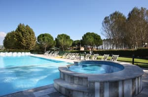 thumbnail: Outdoor spa tub