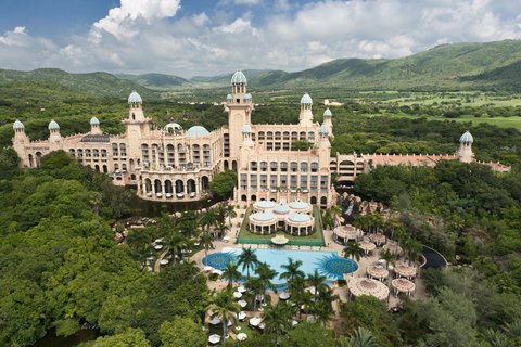 The Palace of The Lost City Aerial View