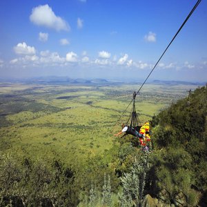 Ziplining